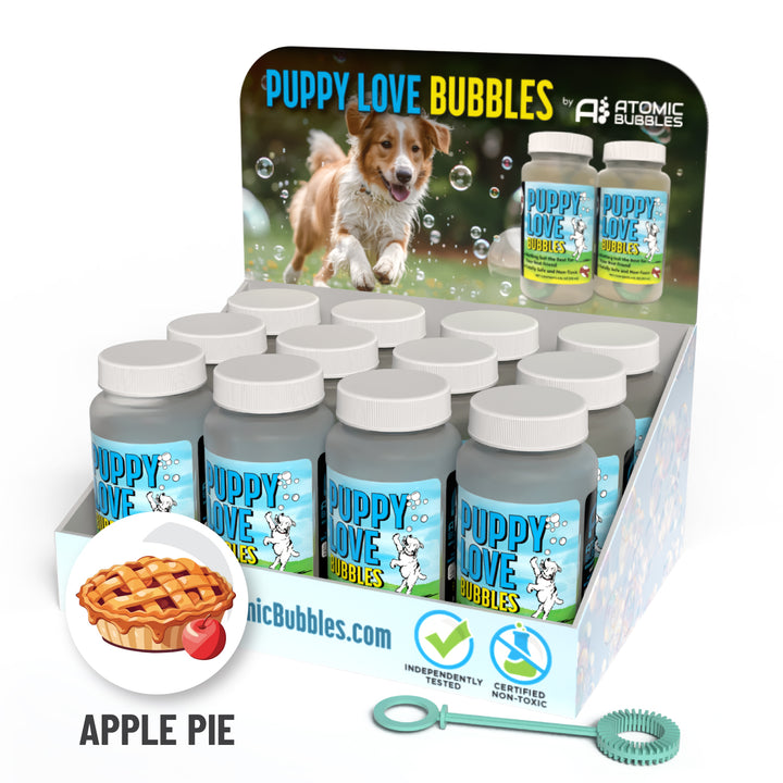 Puppy Love Bubbles - Apple Pie Scent - Tabletop Display