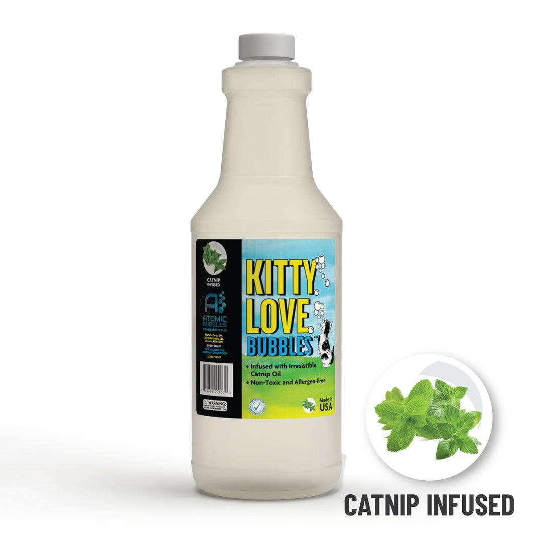Kitty Love® - Catnip Infused Bubbles - 32 oz