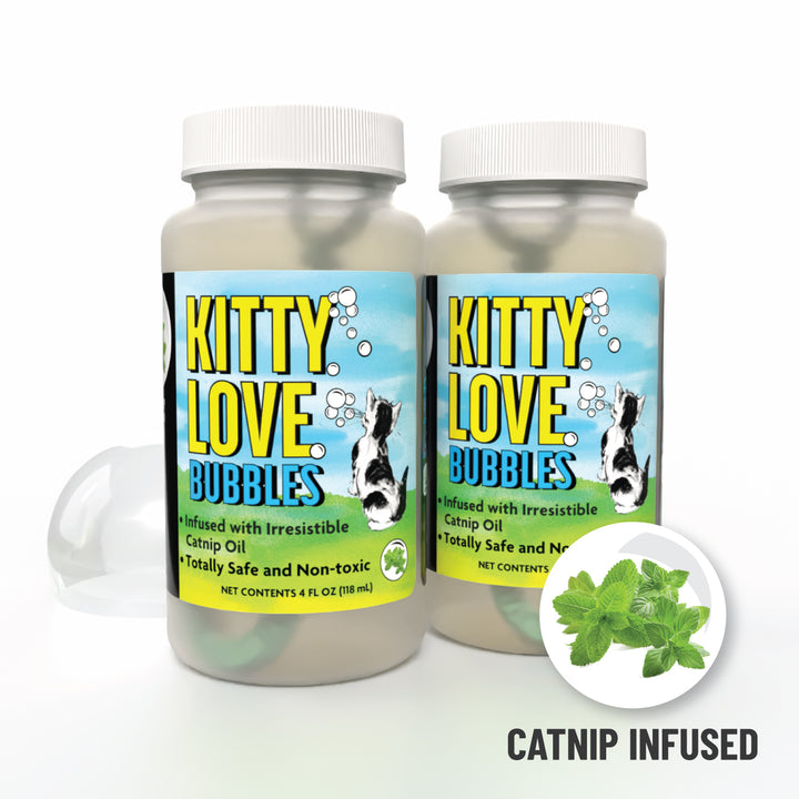 Kitty Love® - Catnip Infused Bubbles - 2 Pack