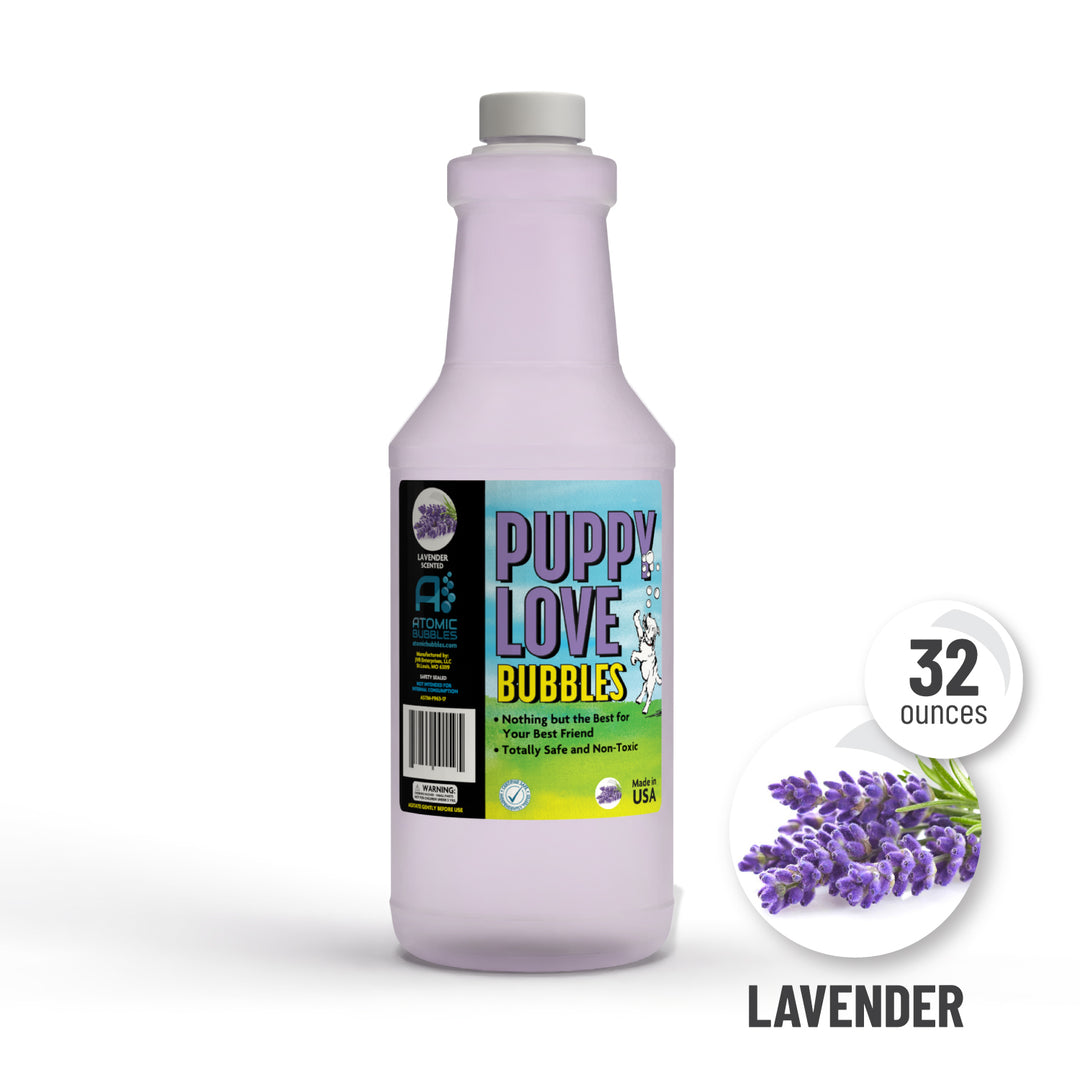 Puppy Love - Lavender Scented - Calming Dog Bubbles - 32oz