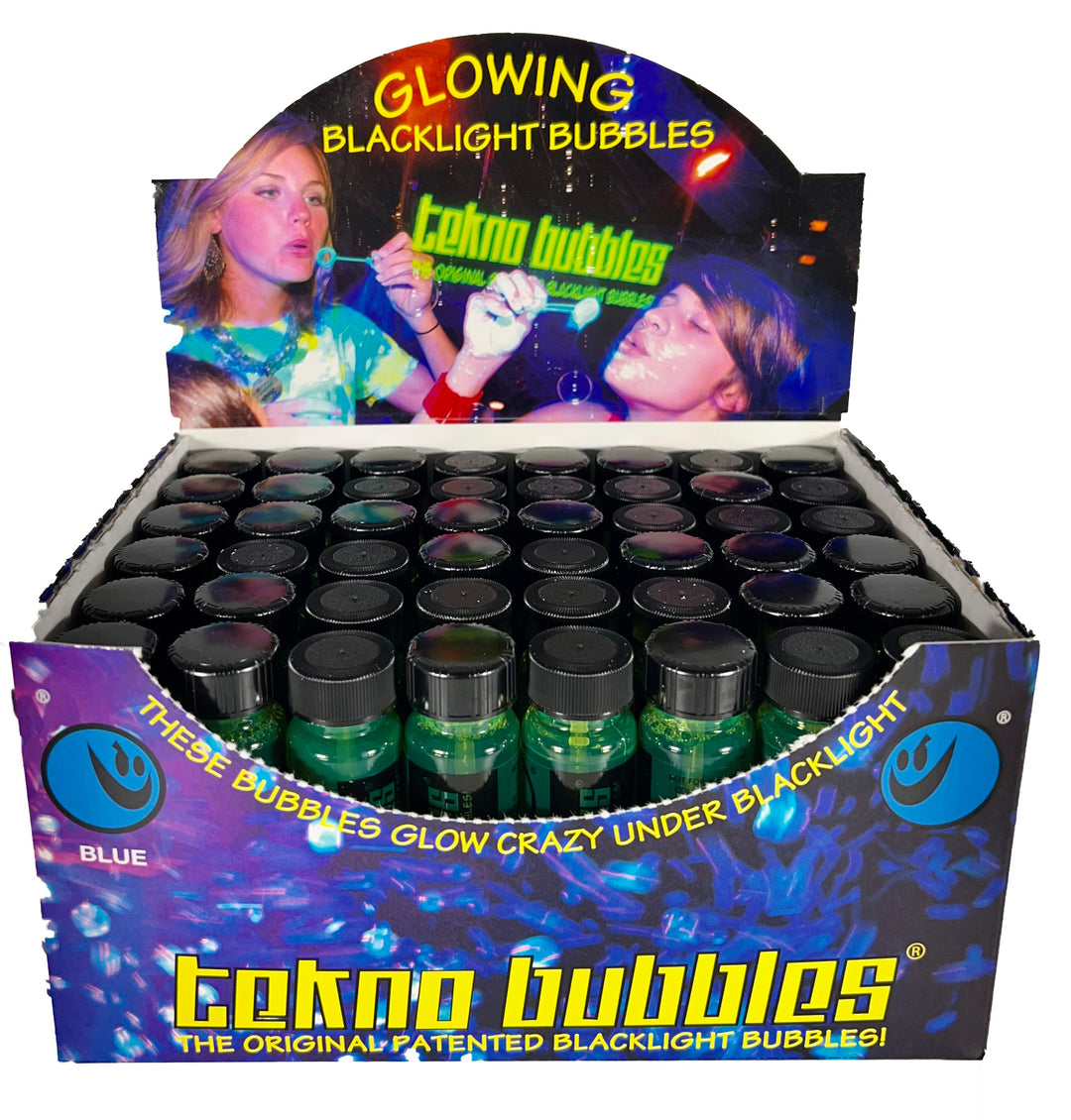 Tekno Bubbles® 1 oz. Blue (48) Pack