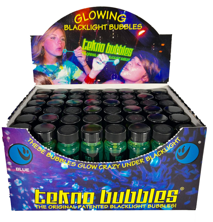 Tekno Bubbles® 1 oz. Blue (48) Pack