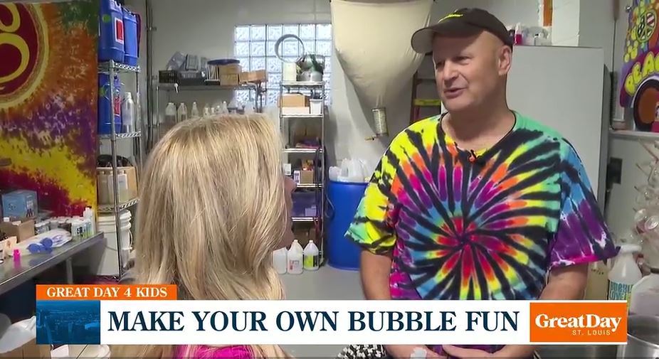 Atomic Bubbles featured on Great Day St. Louis