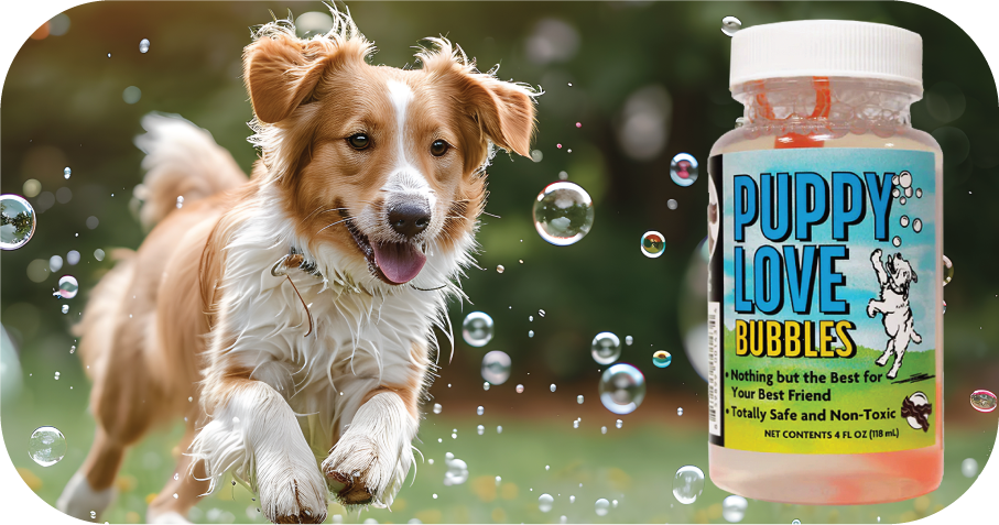 Puppy Love Bubbles - Scented Bubbles for Dogs