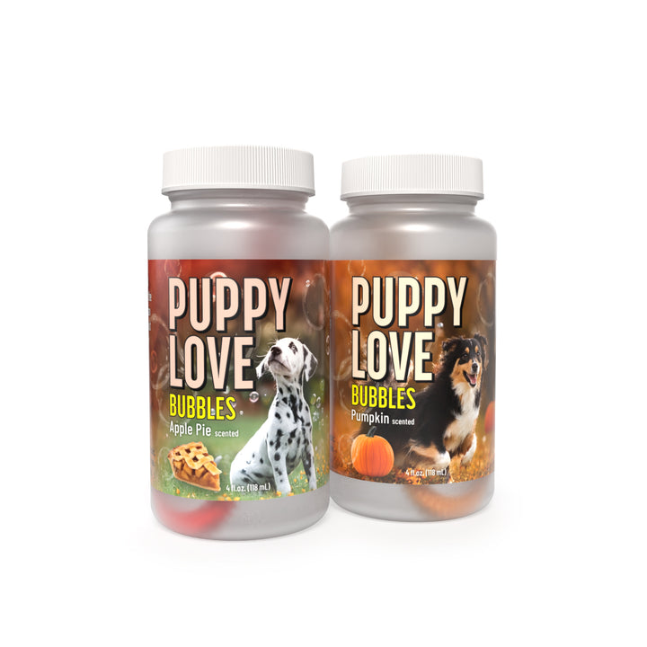Puppy Love - Apple Pie and Pumpkin Bubbles Combo - 2 Pack