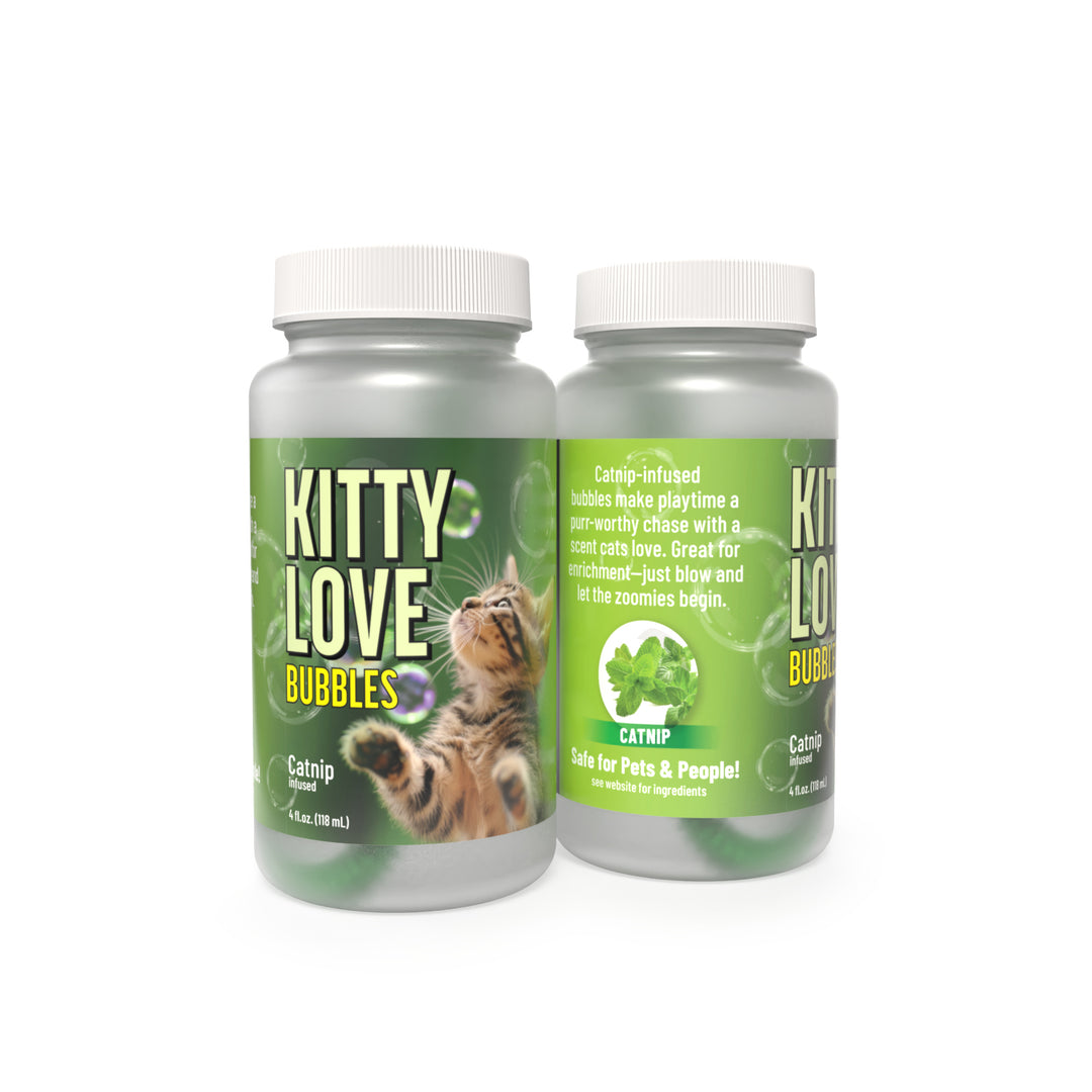 Kitty Love® - Catnip Infused Bubbles - 2 Pack