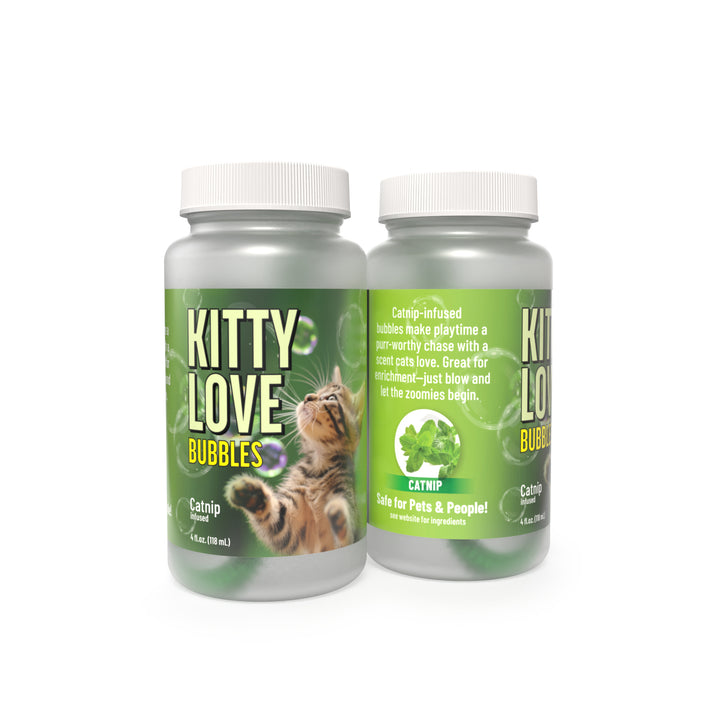 Kitty Love® - Catnip Infused Bubbles - 2 Pack