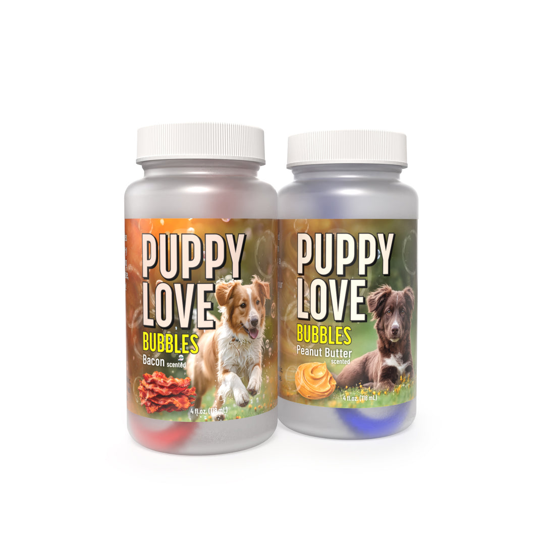 Puppy Love - Bacon & Peanut Butter Bubbles Combo - 2 Pack