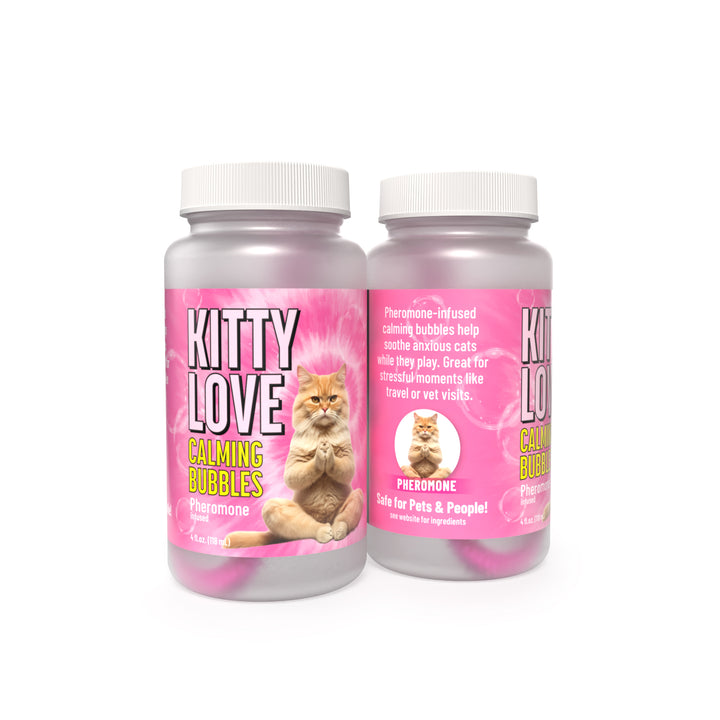 Kitty Love® - Cat Calming Bubbles - Duo