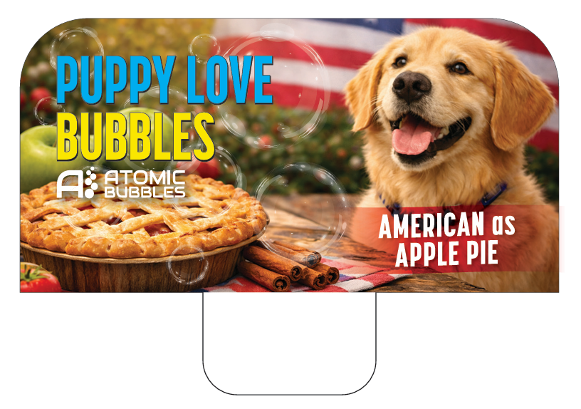 Puppy Love Bubbles - Apple Pie Scent - Tabletop Display