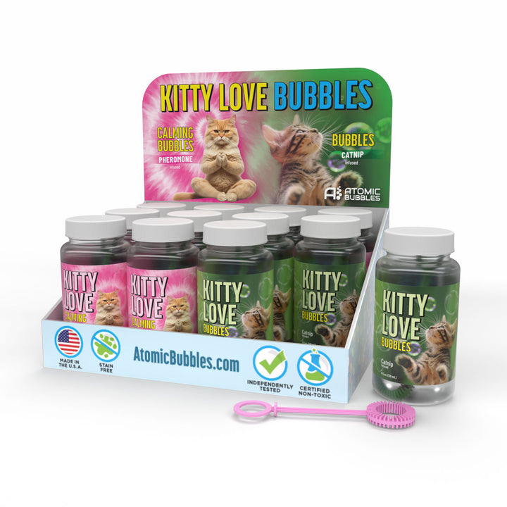 Puppy Love Bubbles -Assorted 12 Variety Pack - Tabletop Display