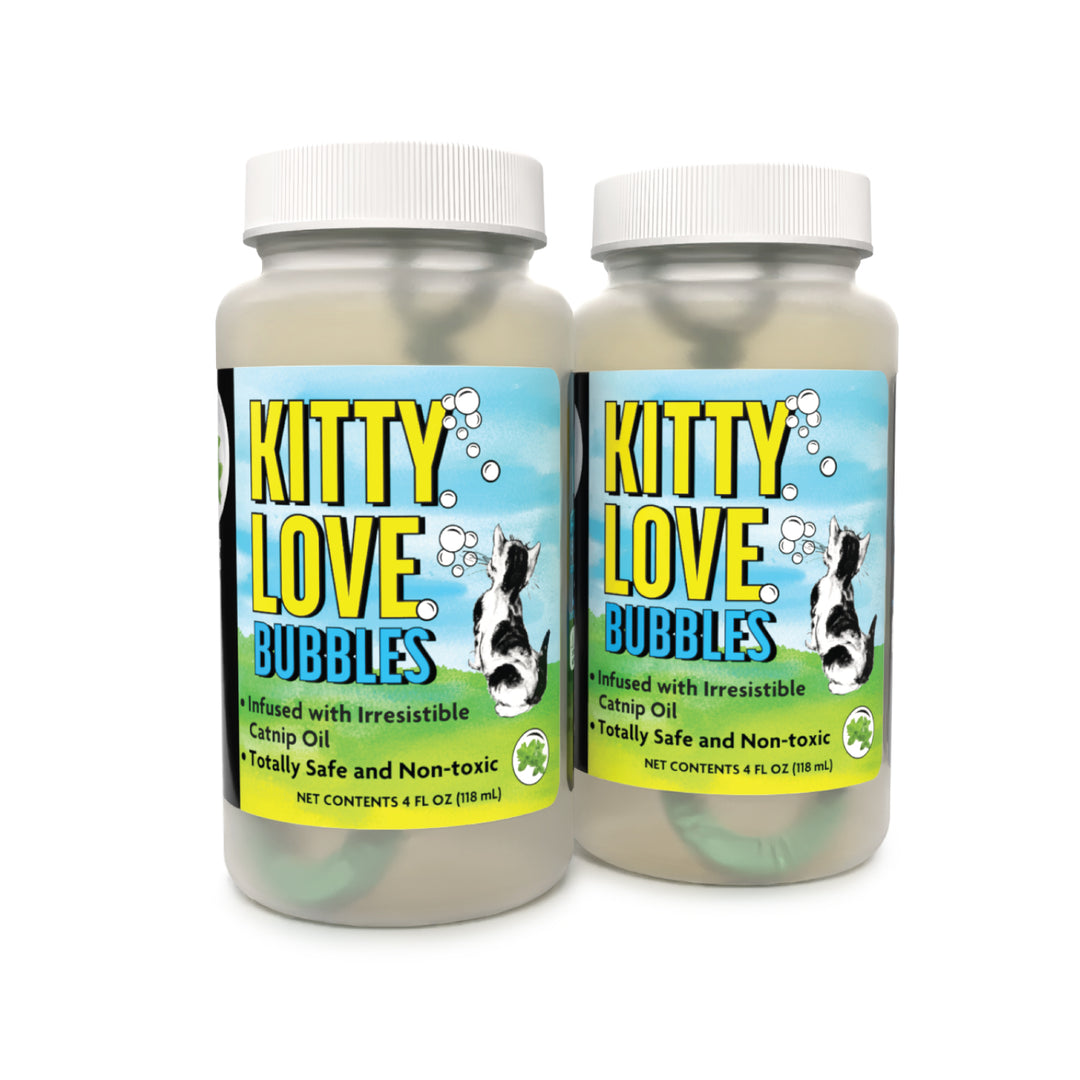 Kitty Love® - Catnip Infused Bubbles - 2 Pack