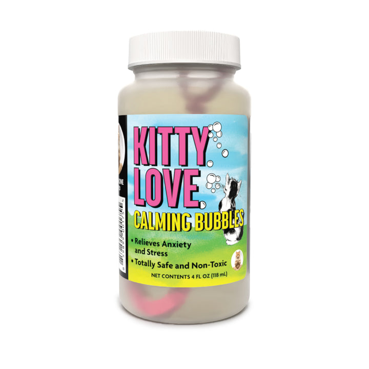 Kitty Love® - Cat Calming Bubbles - Single Bottle