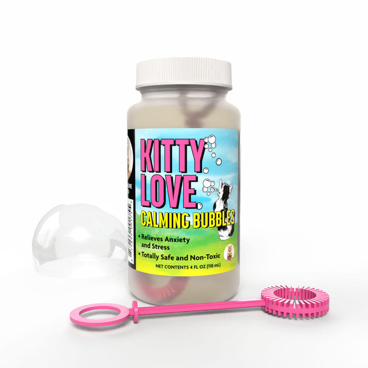 Kitty Love® - Cat Calming Bubbles - Single Bottle