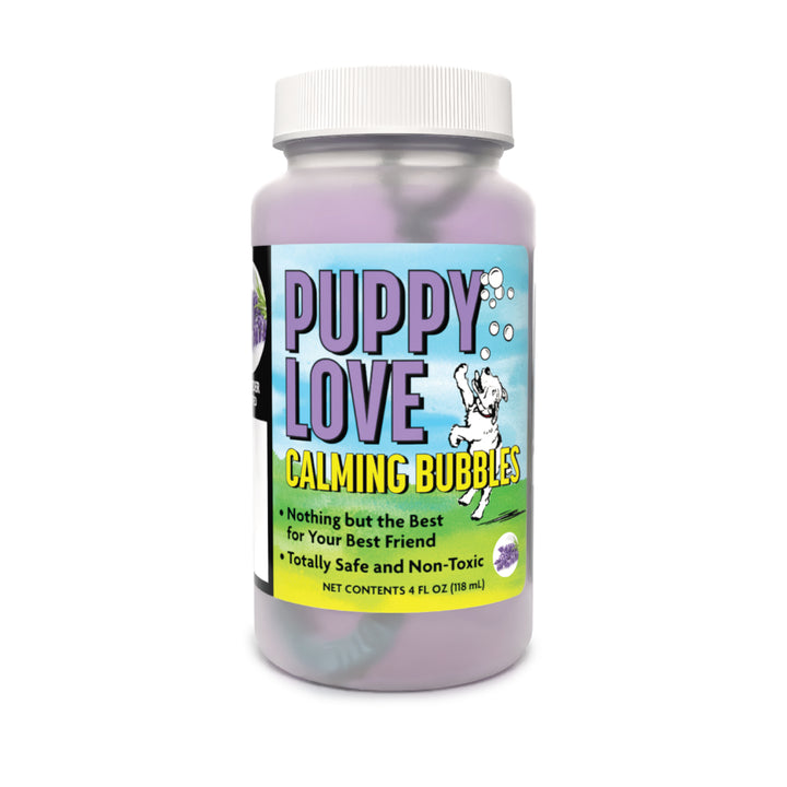 Puppy Love - Calming Bubbles - NEW- Lavender Scent - Single Bottle