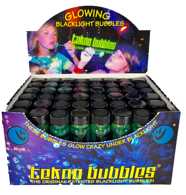 Tekno Bubbles® 1 oz. Blue (48) Pack