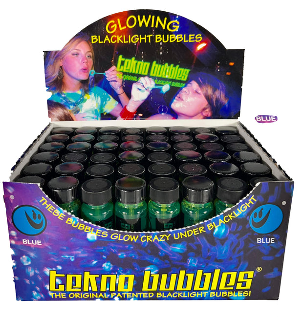 Tekno Bubbles® 1 oz. Blue (48) Pack