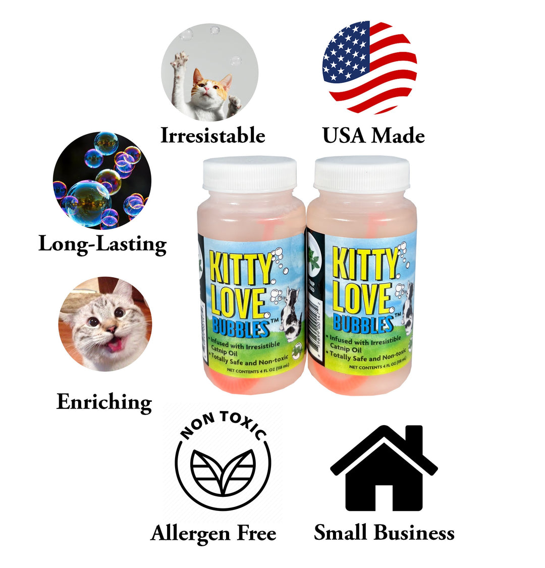 Kitty Love® - Catnip Infused Bubbles