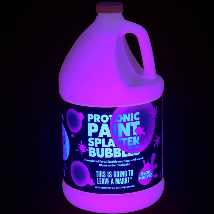 Black Light Paint - Washable Fluorescent - 5 Gallon Red, Paint Party Paint